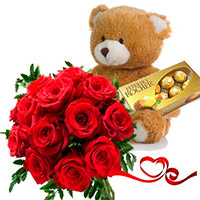RAMO ROSAS Y PELUCHE (en Providencia y Santiago es el preferido)